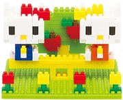 Hello Kitty и Mimmy в парке Nanoblock конструктор NBH_056
