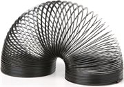 Пружинка Слинки Ретро черная сталь Slinky СЛ8-1005