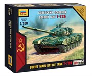 Т-72Б Советский основной боевой танк Сборная модель 1/100 Звезда 7400