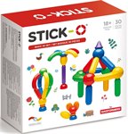 STICK-O Basic 30 Set Магнитный конструктор 30 деталей 901003