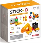STICK-O Construction Set Магнитный конструктор 26 деталей 902004