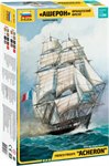 Ашерон Французский фрегат Сборная модель парусного корабля 1/200 Звезда 9034