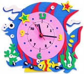 Рыбка часы Набор для творчества из фоамирана Color Kit CL008