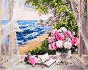 Морской ветерок Картина по номерам на холсте Color Kit CG468