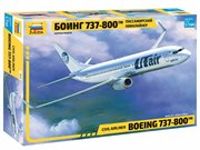 Боинг 737-800™ Пассажирский авиалайнер Сборная модель самолета 1/144 Звезда 7019