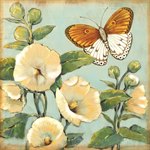 Белые цветы Картина с алмазными стразами на холсте Color Kit KM012