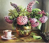 Гортензия Набор для вышивания бисером Color Kit 649