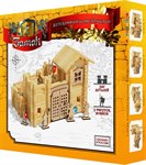 Замок крепость Деревянный конструктор №2 340 деталей Лесовичок les 034