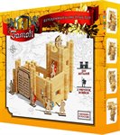 Замок крепость Деревянный конструктор №1 220 деталей Лесовичок les 033