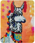 Нарядная лама Картина с алмазными стразами Color Kit M011