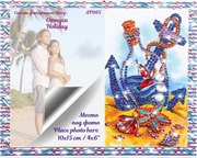 Отпуск Алмазная фоторамка набор для творчества Color Kit AF005