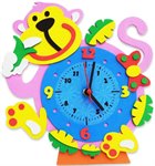 Обезьянка часы Набор для творчества из фоамирана Color Kit CL002