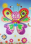 Бабочка Мозаика-стикеры Color Kit L003