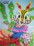 Зайчонок Мозаика-стикеры Color Kit L006