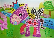 Сказочный пони Мозаика-стикеры Color Kit L011