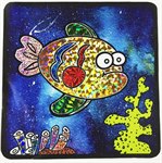 Коралловый риф аппликация цветной фольгой Color Kit MH003