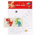 Динозаврики Набор для творчества Забавные фигурки Color Kit SX-DH 527