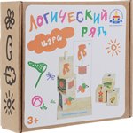 Логический ряд Развивающая игра Краснокамская игрушка ЛИ-13