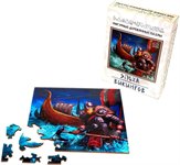 Эпоха Викингов Фигурный деревянный пазл 65 деталей Нескучные Игры 8227