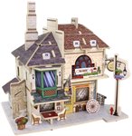 Домики Британии Кафе сборная модель REZARK BRIT-003