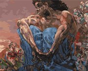 Демон Картина по номерам на холсте ФРЕЯ