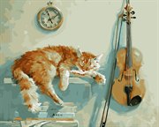 Без пяти минут два Картина по номерам на холсте ФРЕЯ PNB/R1-76