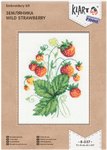 Земляника набор для вышивания Klart 8-337