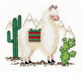 Лама набор для вышивания Klart 8-371