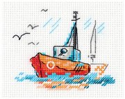 Зарисовки. На волнах набор для вышивания Klart 8-385