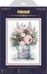 Акварельный букет набор для вышивания PANNA C-7050