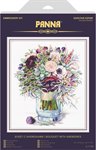 Букет с анемонами набор для вышивания PANNA C-7159