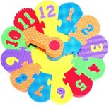 Часы Мягкий конструктор 28 деталей Нескучные игры KLC-40102