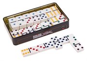 Домино Dominoes в жестяной коробке Hicreate