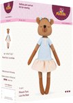 Мишка Лулу Набор для изготовления мягкой игрушки Miadolla TT-0217