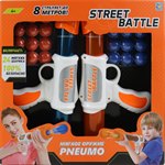 Игрушечное оружие Street Battle 2 пистолета, 24 мягких шариков 2,8 см 1TOY Т13651