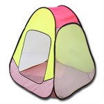 Палатка конусная жёлто-розовая BELON FAMILIA ПИ-004-КМ-ТФ2
