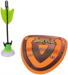 Щит-мишень и стрела с присоской для лука Street Battle 1TOY Т17364