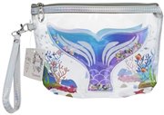 Косметичка детская Русалочка Lukky прозрачная с водой и пайетками Т17840