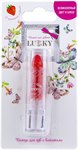 Детская помада с блёстками LUKKY цвет красный с ароматом клубники Только для девочек Детская косметика Т16762