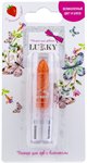 Детская помада с блёстками LUKKY цвет коралловый с ароматом клубники Только для девочек Детская косметика Т16763