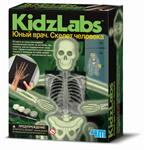 Юный врач. Скелет человека научно-познавательный набор 4M 00-03375