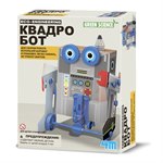 Квадробот и обычной коробки Набор для сборки робота 4M 00-03389