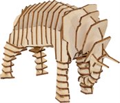 Маленький слон деревянный конструктор UNIWOOD