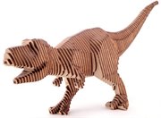 Тираннозавр деревянный конструктор с набором карандашей UNIWOOD