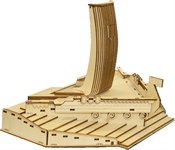 Ладья деревянный конструктор UNIWOOD