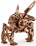 Шагающий зообот деревянный конструктор UNIWOOD