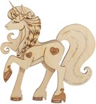 UNIT Единорог деревянный конструктор с дополненной реальностью UNIWOOD