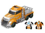 Мой первый трансформер Трейлер с машинками, оранжевый 1 Toy Т19434