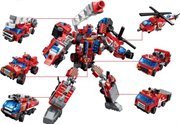 Blockformers конструктор блокформер трансформер "Брандсбот" набор 6шт 1Toy Т18962