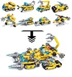 Blockformers конструктор блокформер трансформер Мегатрансмобиль набор 8шт 1Toy Т18964